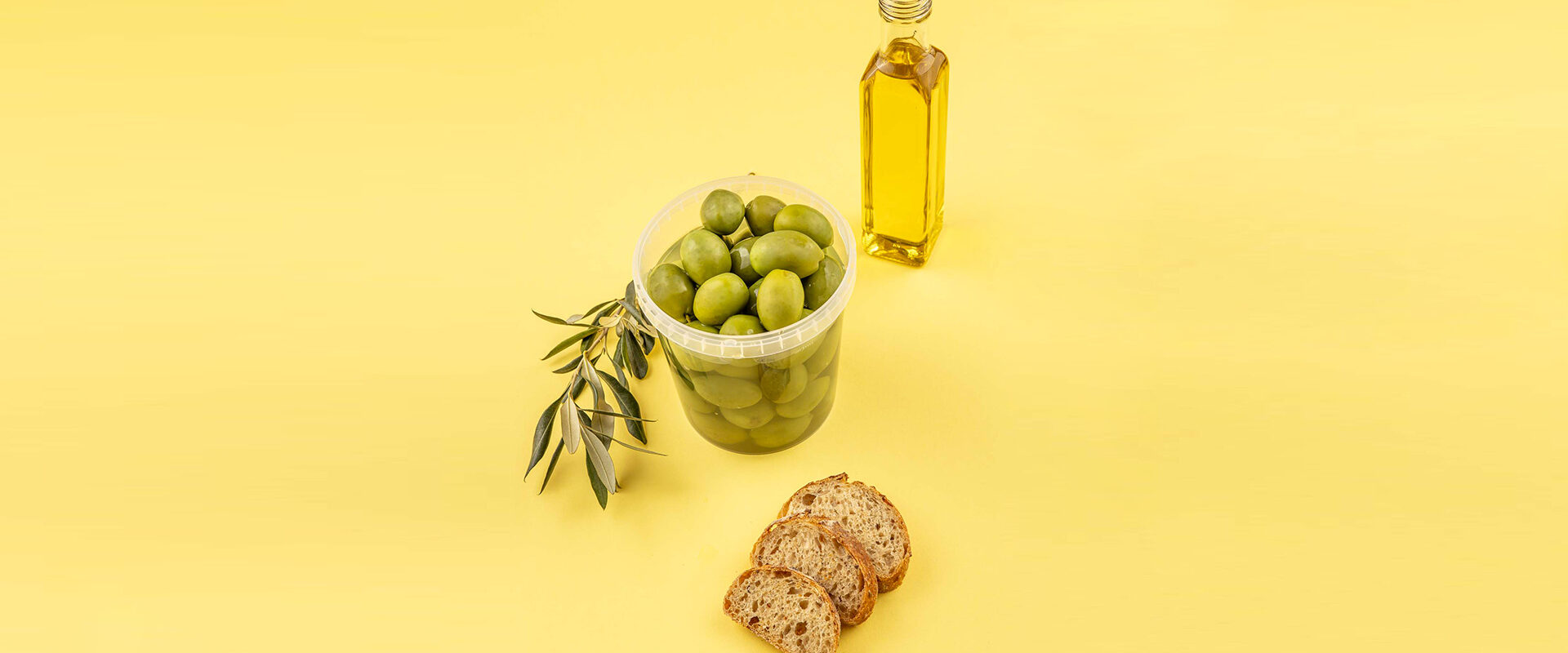 Imballaggi per olive sott'olio